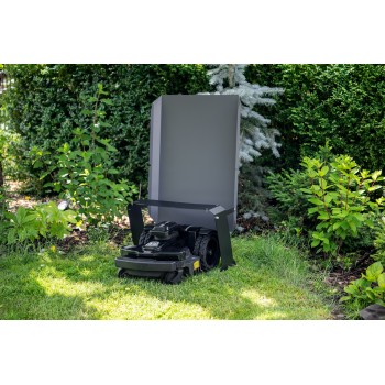 Vordach, Garage für Rasenmäher - GRK 1 - grau GRINDI IN THE GARDEN - 5