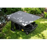 Vordach, Garage für Rasenmäher - GRK 1 - grau GRINDI IN THE GARDEN - 7