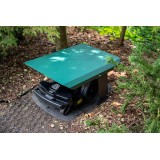 Vordach, Garage für Rasenmäher - GRK 1 - grün GRINDI IN THE GARDEN - 5