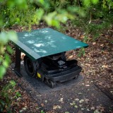 Vordach, Garage für Rasenmäher - GRK 2 - grün GRINDI IN THE GARDEN - 5