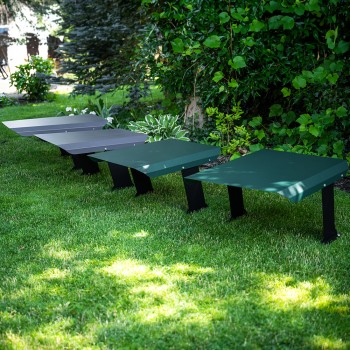 Vordach, Garage für Rasenmäher - GRK 2 - grün GRINDI IN THE GARDEN - 10