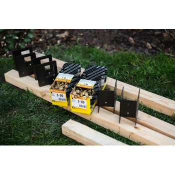 Eckverbinder für Holzständer 75x158x160 - SEK 2 DMX - 6