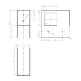 Eckverbinder für Holzständer 75x158x160 - SEK 2 DMX - 3