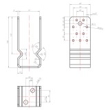 Stützenfuß Pfostenträger Pfostenanker - Feuerverzinkt - PSSOZ GRUNDLINE - 2