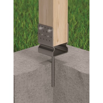 Stützenfuß Pfostenträger Pfostenanker - Feuerverzinkung - PSSZ GRUNDLINE - 13