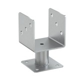 Stützenfuß Pfostenträger Pfostenanker - galvanisches Zink - PMFU GRUNDLINE - 1