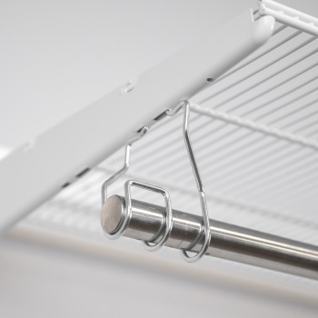 Kleiderschrank, Regalsystem, Garderobe - Weiß, 200x125x42 cm - wandmontage INTEGRI - 6