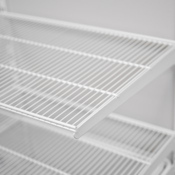 Kleiderschrank, Regalsystem, Garderobe - Weiß, 200x125x42 cm - wandmontage INTEGRI - 6