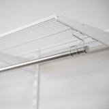 Kleiderschrank, Regalsystem, Garderobe - Weiß, 200x125x42 cm - wandmontage INTEGRI - 6