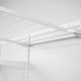 Regalsystem, Waschküche, Ordnungssystem - Weiß, 200x125x42 cm - wandmontage INTEGRI - 7