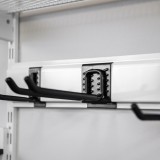 Werkzeugwand, Regalsystem, Werkzeughalter - Weiß, 200x125x42 cm - wandmontage INTEGRI - 6