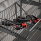 Werkzeugwand, Regalsystem, Werkzeughalter - Grau, 200x185x42 cm - wandmontage INTEGRI - 5