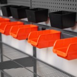 Werkzeugwand, Regalsystem, Werkzeughalter - Grau, 200x185x42 cm - wandmontage INTEGRI - 9