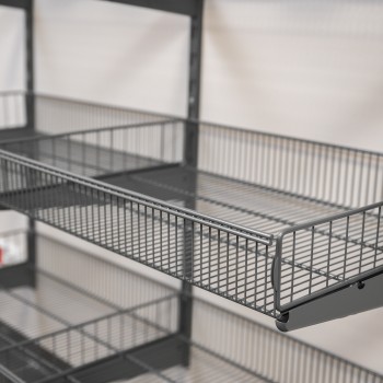 Werkzeugwand, Regalsystem, Werkzeughalter - Grau, 200x185x42 cm - wandmontage INTEGRI - 10