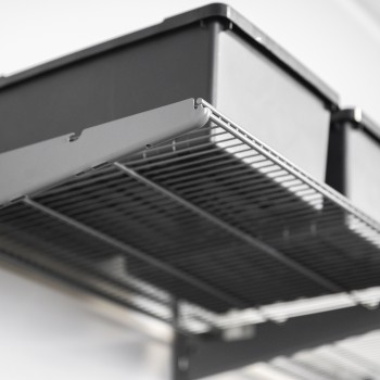 Werkzeugwand, Regalsystem, Werkzeughalter - Grau, 200x125x42 cm - wandmontage INTEGRI - 6