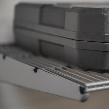 Werkzeugwand, Regalsystem, Werkzeughalter - Grau, 200x125x42 cm - wandmontage INTEGRI - 7