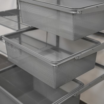 Werkzeugwand, Regalsystem, Werkzeughalter - Grau, 200x125x42 cm - wandmontage INTEGRI - 8