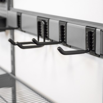 Werkzeugwand, Regalsystem, Werkzeughalter - Grau, 200x125x42 cm - wandmontage INTEGRI - 7