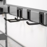 Werkzeugwand, Regalsystem, Werkzeughalter - Grau, 200x125x42 cm - wandmontage INTEGRI - 7