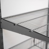 Werkzeugwand, Regalsystem, Werkzeughalter - Grau, 200x125x42 cm - wandmontage INTEGRI - 9