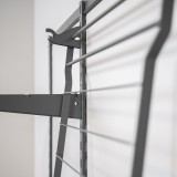 Regalsystem, Waschküche, Ordnungssystem - Grau, 200x125x42 cm - wandmontage INTEGRI - 8