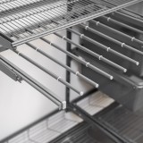 Kleiderschrank, Regalsystem, Garderobe - Grau, 200x125x42 cm - wandmontage INTEGRI - 6