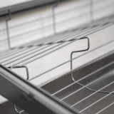 Kleiderschrank, Regalsystem, Garderobe - Grau, 200x125x42 cm - wandmontage INTEGRI - 7