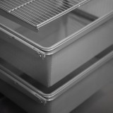 Kleiderschrank, Regalsystem, Garderobe - Grau, 200x125x42 cm - wandmontage INTEGRI - 10