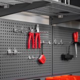 Werkzeugwand, Regalsystem, Werkzeughalter - Grau, 150x185x42 cm - wandmontage INTEGRI - 4