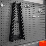 Werkzeugwand, Regalsystem, Werkzeughalter - Grau, 150x185x42 cm - wandmontage INTEGRI - 8