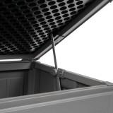 Gartenbox Kissenbox Auflagenbox - Morus 190 liter, dunkelgrau Grindi - 7 Gartenbox Kissenbox Auflagenbox - Morus 190 liter, dunkelgrau Grindi - 7