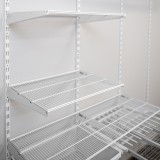 Kleiderschrank, Regalsystem, Garderobe - Weiß, 200x185x42 cm - wandmontage INTEGRI - 6