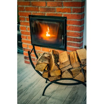 Kaminholzregal Kaminholzständer Holzaufbewahrung 91x30x62 - Osisi Grindi - 7