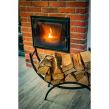 Kaminholzregal Kaminholzständer Holzaufbewahrung 91x30x62 - Osisi Grindi - 7