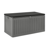 Gartenbox Kissenbox Auflagenbox - Cygnus 270 Liter, dunkelgrau Grindi - 1 Gartenbox Kissenbox Auflagenbox - Cygnus 270 Liter, dunkelgrau Grindi - 1
