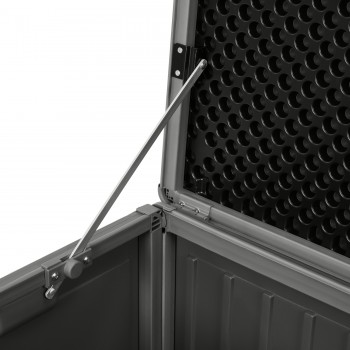 Gartenbox Kissenbox Auflagenbox - Cygnus 270 Liter, dunkelgrau Grindi - 4