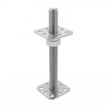 Stützenfuß Pfostenträger, höhenverstelbar zum Aufschrauben - PSR M24 GRUNDLINE - 1