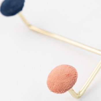 Türhänger, Kleiderbügel, Garderobenhaken, Wandhaken - Metal - WUT, 33 cm Domax Home - 2