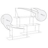 Loft Wandregal, Holzregal, Hängeregal - Paulownia Holz - FCL 1 Domax Home - 10