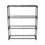 Gartenregal, Lageregal, Blumenbeet mit 4 Regalböden - GRO, 90x30x106 GRINDI IN THE GARDEN - 10