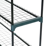 Gartenregal, Lageregal, Blumenbeet mit 4 Regalböden - GRO, 90x30x106 GRINDI IN THE GARDEN - 6