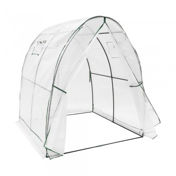 Foliengewächshaus, Treibhaus, Pflanzenhaus - 180x180x200 mm - IRGA I GRINDI IN THE GARDEN - 1