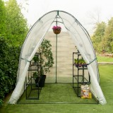 Foliengewächshaus, Treibhaus, Pflanzenhaus - 180x180x200 mm - IRGA I GRINDI IN THE GARDEN - 2