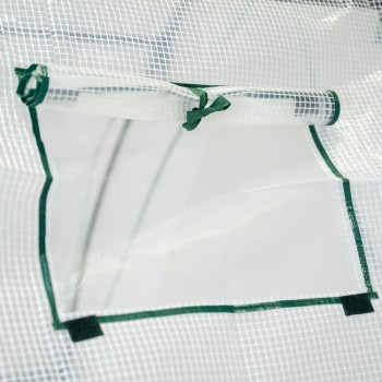 Foliengewächshaus, Treibhaus, Pflanzenhaus - 180x180x200 mm - IRGA I GRINDI IN THE GARDEN - 7