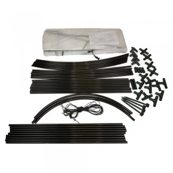 Foliengewächshaus, Treibhaus, Pflanzenhaus - 180x180x200 mm - IRGA I GRINDI IN THE GARDEN - 10