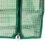 Foliengewächshaus Treibhaus Pflanzenhaus mit 5 Gitterböden - KALMIA II, 70x50x190 Grindi - 10