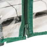 Foliengewächshaus Treibhaus Pflanzenhaus mit 5 Gitterböden - KALMIA II, 70x50x190 Grindi - 9