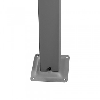 Garten Pergola Pavillon Terrassendach mit einstellbarem Stoffdach - Irda III 4x4m Grindi - 10