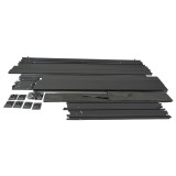 Garten Pergola Pavillon Terrassendach mit einstellbarem Stoffdach - Irda IV 3x6m Grindi - 12