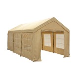 Gartenpavillon Partyzelt Festzelt PE 3x6m beige - GNO I GRINDI IN THE GARDEN - 1